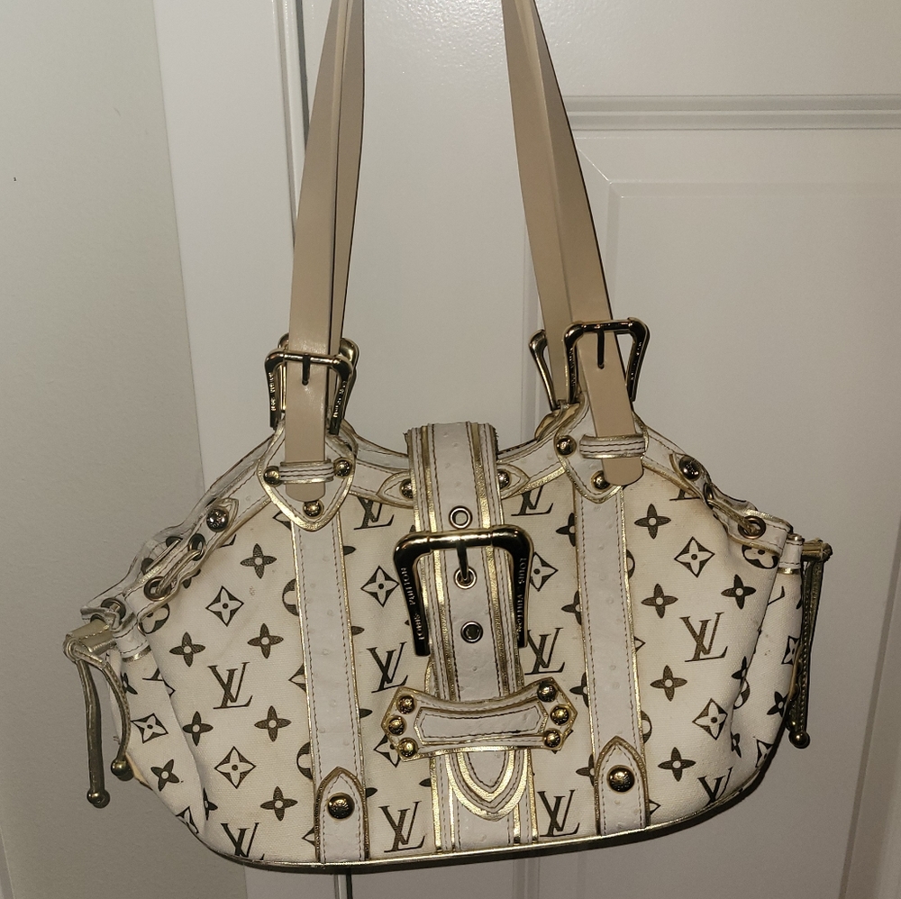 *Junk* Project Theda Style Monogram Bag Gold hdwr